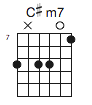 C#m7